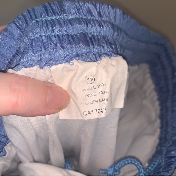 Vintage North Country Blue Windbreaker Jacket and Pants Set Lined S - Picture 6 of 11